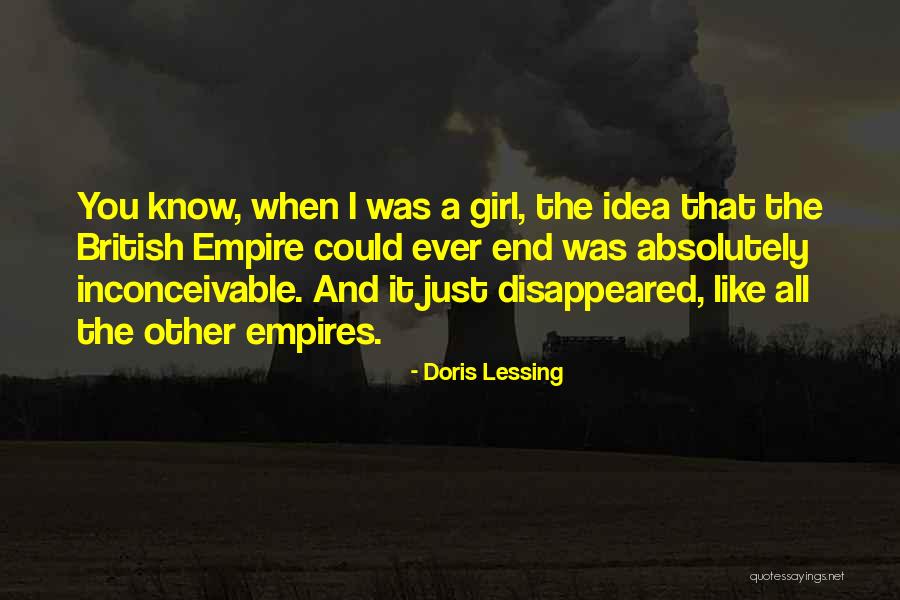 Inconceivable Quotes By Doris Lessing