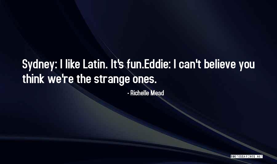 Inconclusa Church Quotes By Richelle Mead Inconclusa Church Quotes By Richelle Mead