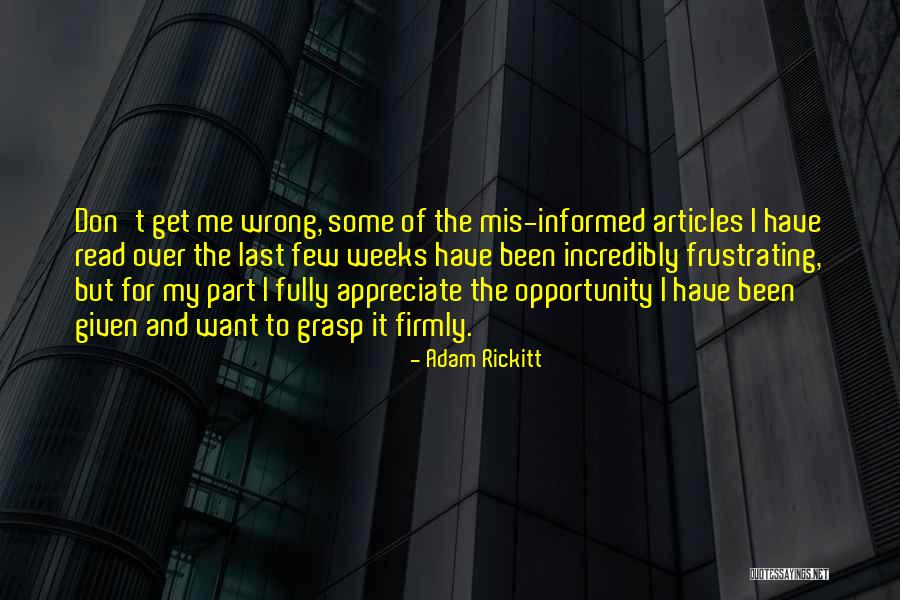 Inconducive Or Unconducive Quotes By Adam Rickitt Inconducive Or Unconducive Quotes By Adam Rickitt