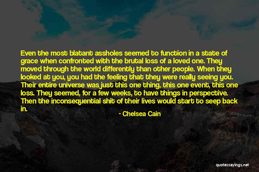 Inconsequential Quotes By Chelsea Cain