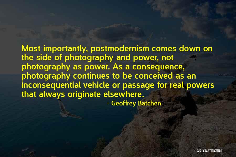 Inconsequential Quotes By Geoffrey Batchen Inconsequential Quotes By Geoffrey Batchen