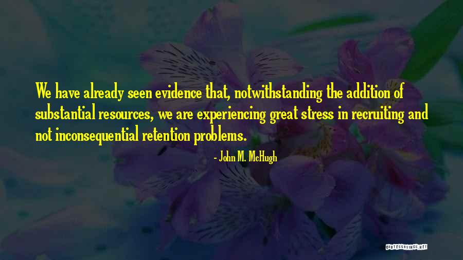 Inconsequential Quotes By John M. McHugh