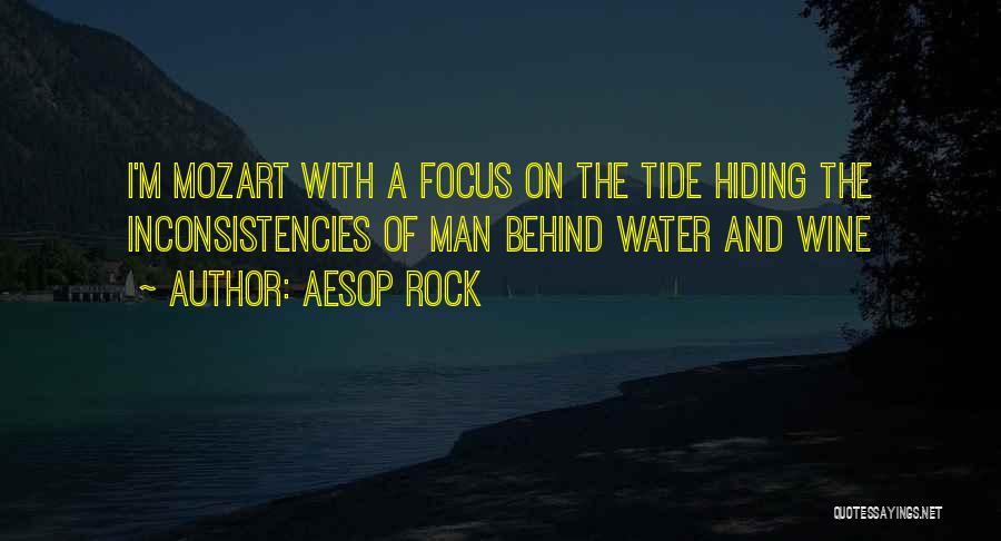 Inconsistencies Quotes By Aesop Rock