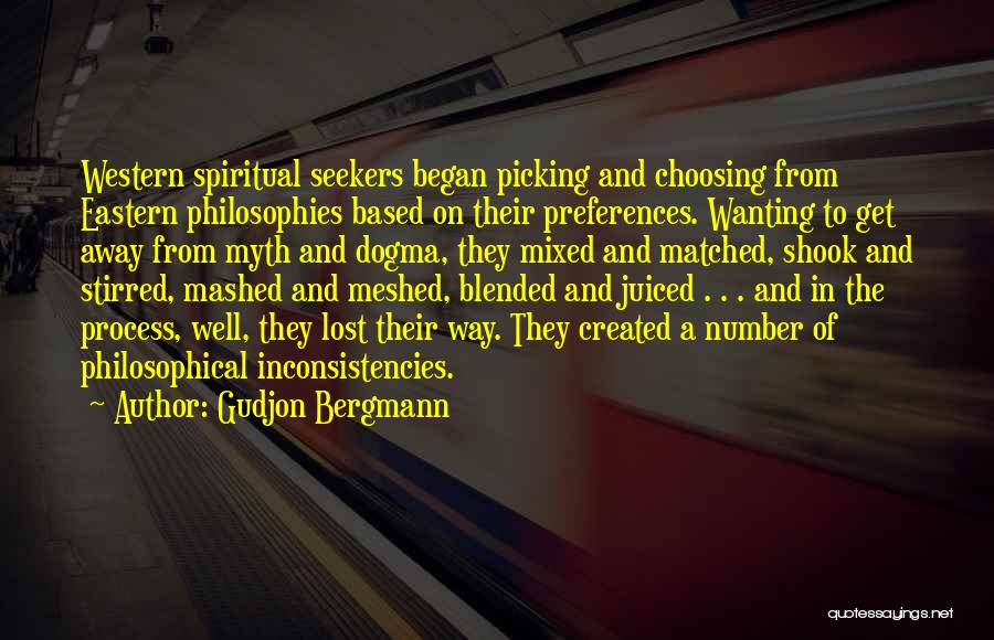 Inconsistencies Quotes By Gudjon Bergmann