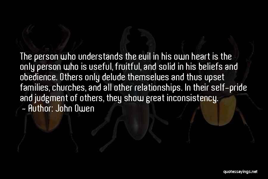 Inconsistency In Relationships Quotes By John Owen