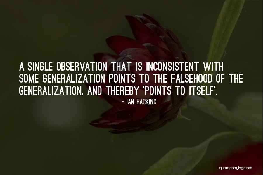 Inconsistent Quotes By Ian Hacking Inconsistent Quotes By Ian Hacking