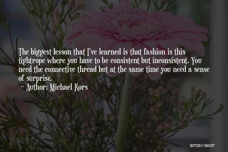 Inconsistent Quotes By Michael Kors