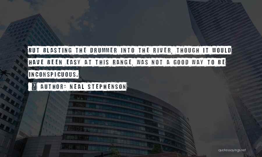 Inconspicuous Quotes By Neal Stephenson