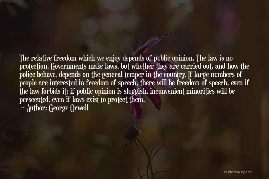 Inconvenient Quotes By George Orwell