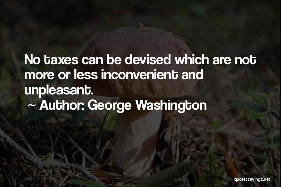Inconvenient Quotes By George Washington
