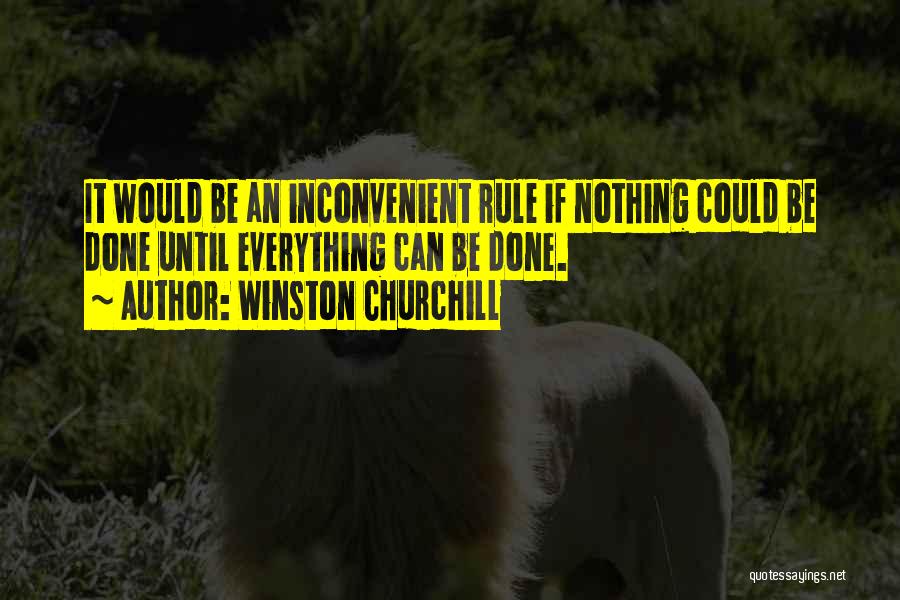 Inconvenient Quotes By Winston Churchill