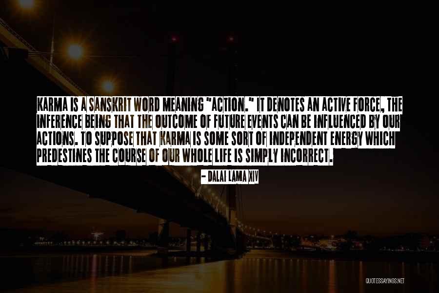 Incorrect The Future Quotes By Dalai Lama XIV Incorrect The Future Quotes By Dalai Lama XIV