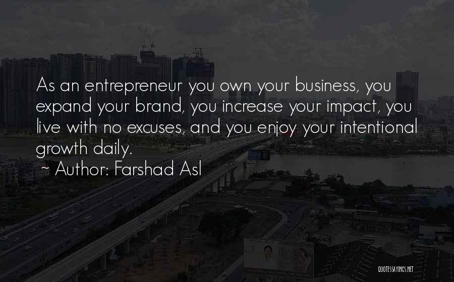 Increase Business Quotes By Farshad Asl