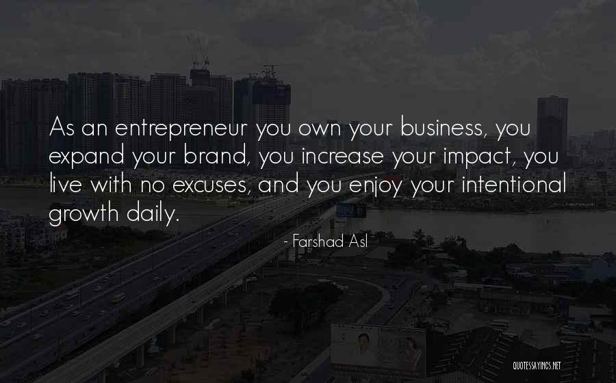 Increase Business Quotes By Farshad Asl