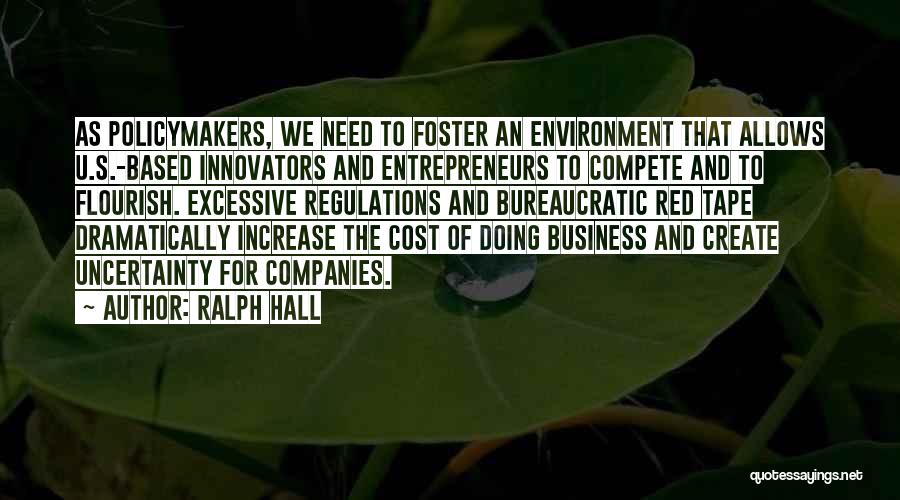 Increase Business Quotes By Ralph Hall