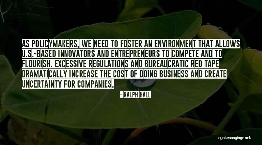 Increase Business Quotes By Ralph Hall