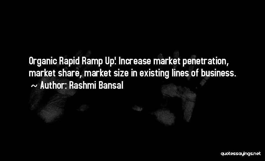 Increase Business Quotes By Rashmi Bansal