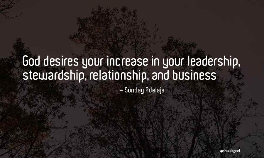 Increase Business Quotes By Sunday Adelaja