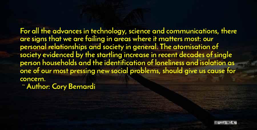 Increase In Technology Quotes By Cory Bernardi