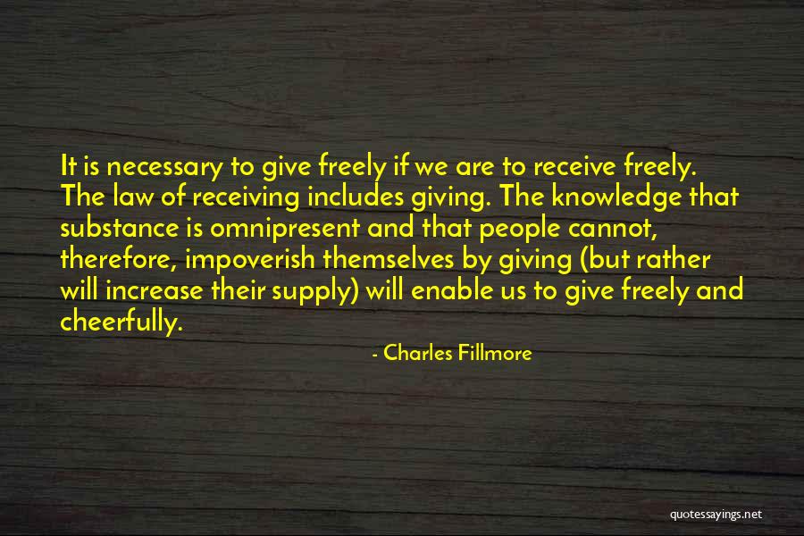 Increase Knowledge Quotes By Charles Fillmore