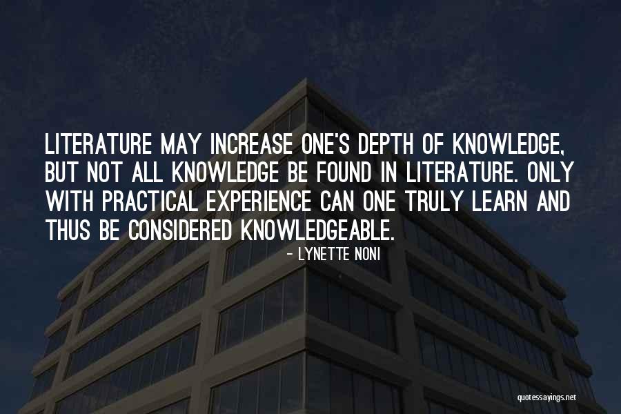 Increase Knowledge Quotes By Lynette Noni