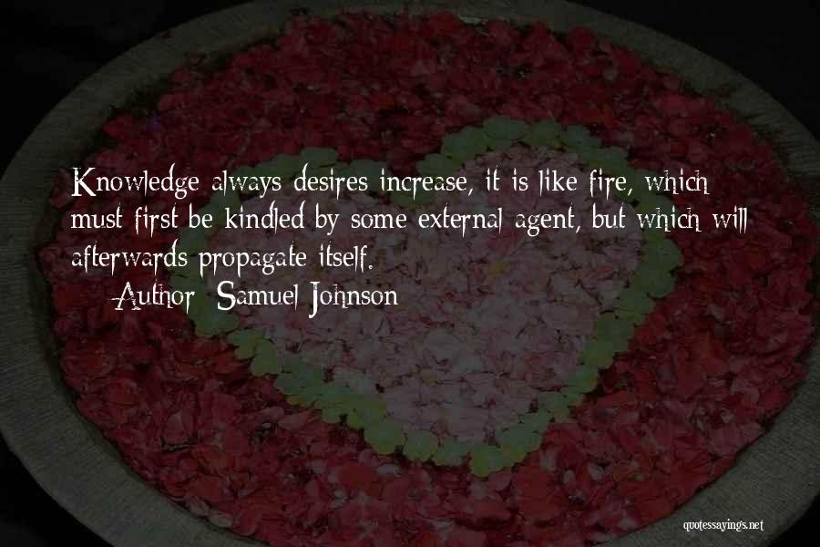 Increase Knowledge Quotes By Samuel Johnson