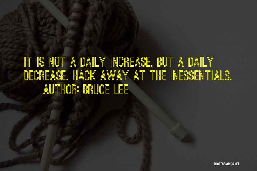 Increase Motivation Quotes By Bruce Lee