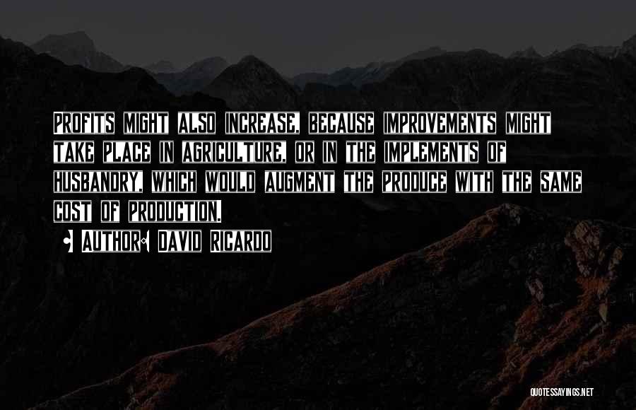 Increase Quotes By David Ricardo