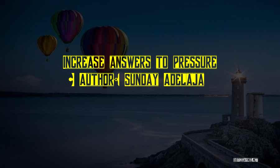 Increase Quotes By Sunday Adelaja