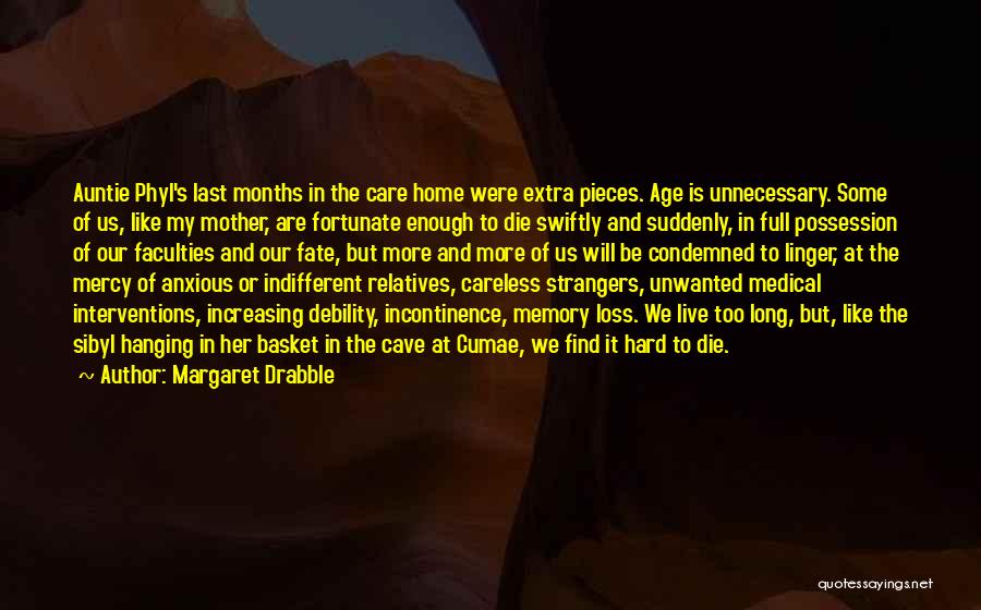 Increasing Age Quotes By Margaret Drabble