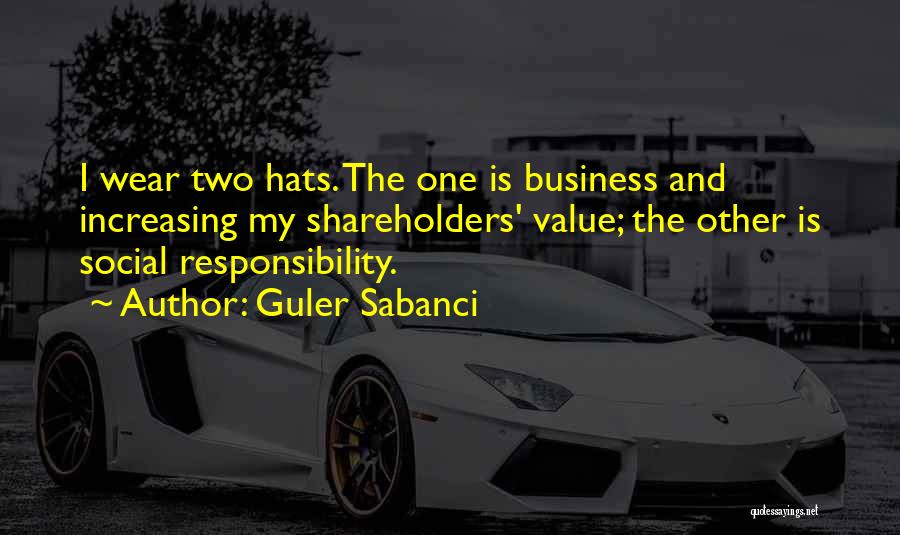Increasing Business Quotes By Guler Sabanci