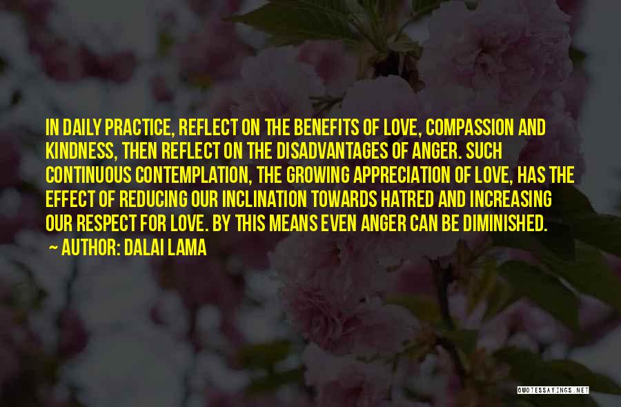Increasing Love Quotes By Dalai Lama