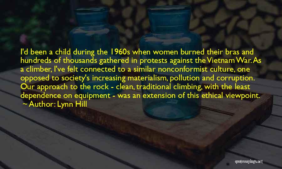 Increasing Pollution Quotes By Lynn Hill