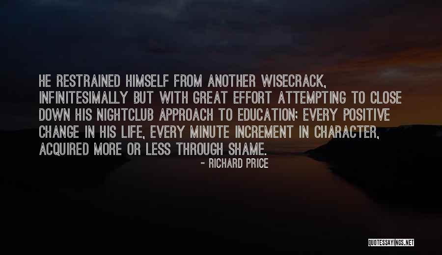 Increment In Life Quotes By Richard Price Increment In Life Quotes By Richard Price