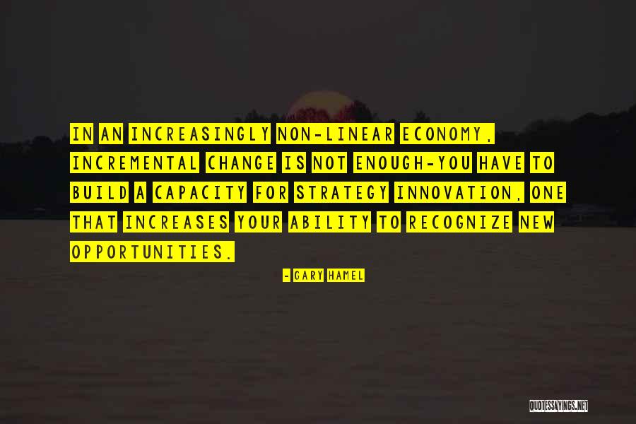 Incremental Change Quotes By Gary Hamel Incremental Change Quotes By Gary Hamel