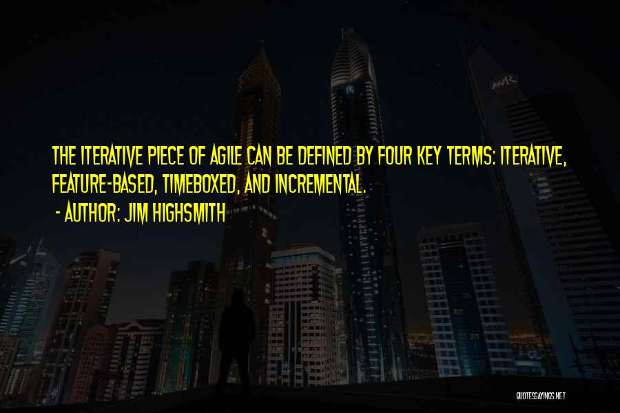 Incremental Quotes By Jim Highsmith