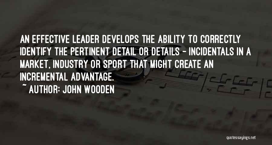 Incremental Quotes By John Wooden
