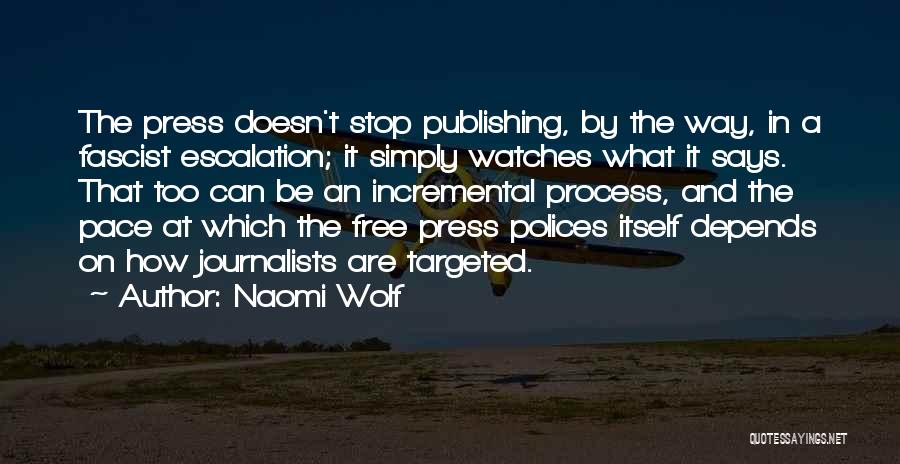 Incremental Quotes By Naomi Wolf