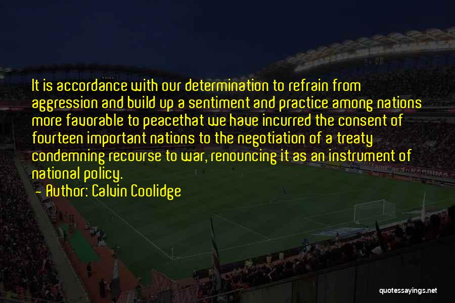 Incurred Quotes By Calvin Coolidge