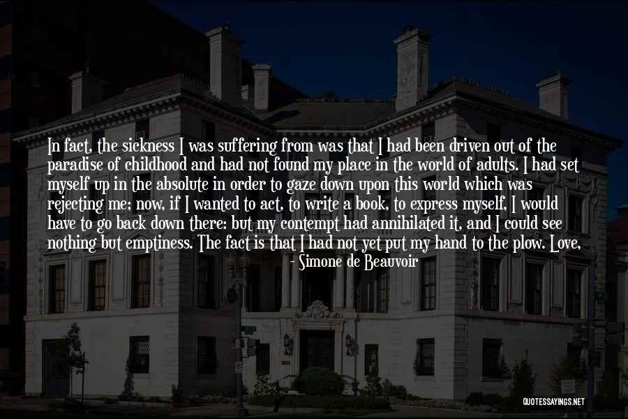 Indefinite Quotes By Simone De Beauvoir