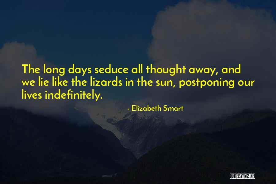 Indefinitely Quotes By Elizabeth Smart