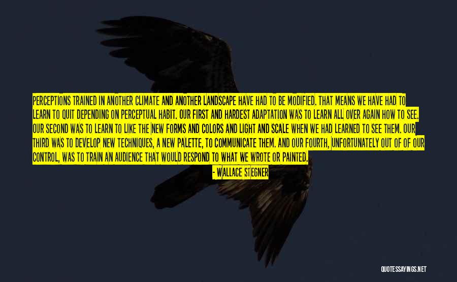Indepartare Quotes By Wallace Stegner Indepartare Quotes By Wallace Stegner