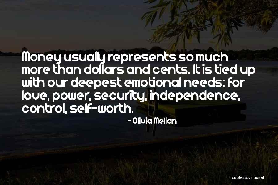 Independence And Love Quotes By Olivia Mellan