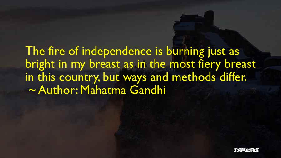 Independence By Mahatma Gandhi Quotes By Mahatma Gandhi