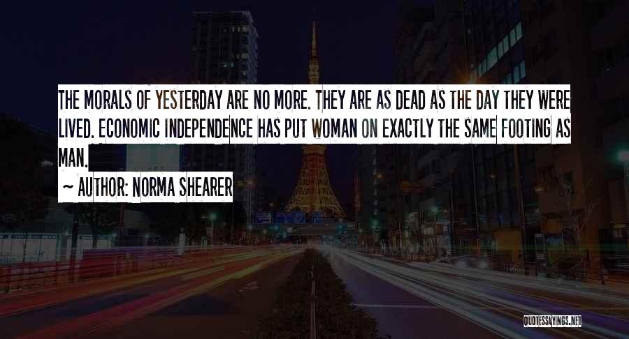 Independence Day Day Quotes By Norma Shearer