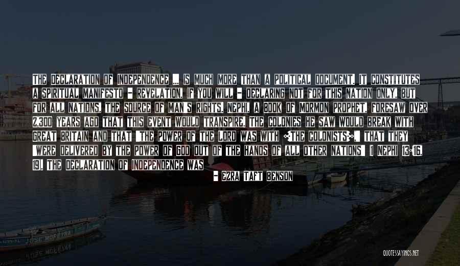 Independence Quotes By Ezra Taft Benson Independence Quotes By Ezra Taft Benson