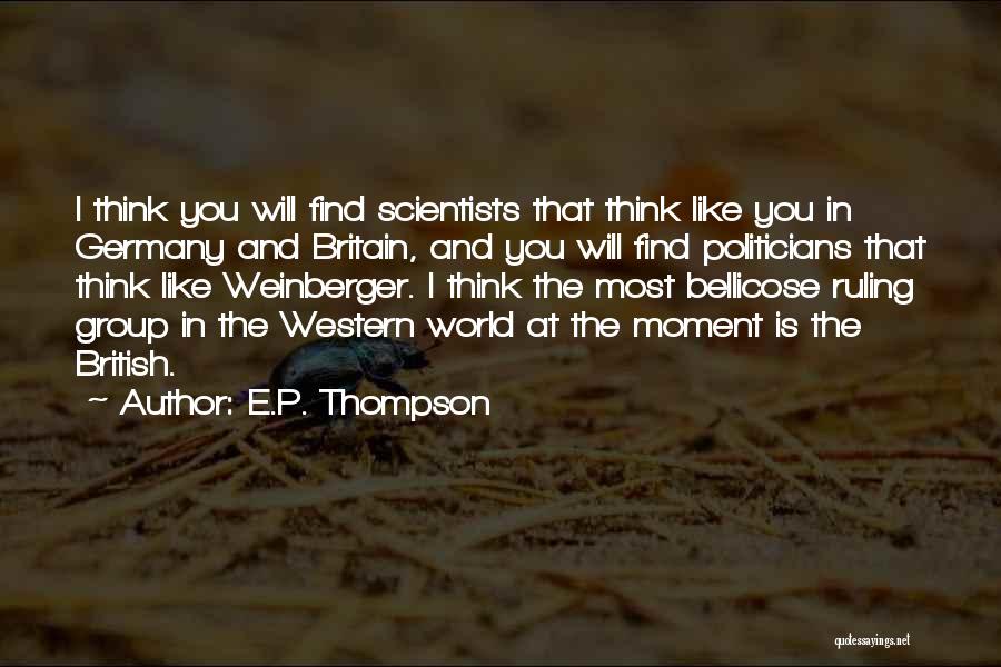 Independent Business Owner Quotes By E.P. Thompson