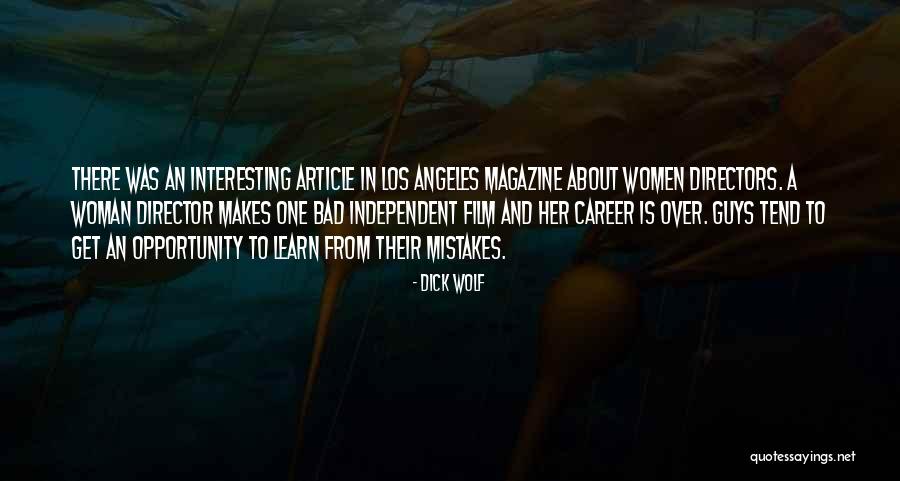Independent Film Quotes By Dick Wolf Independent Film Quotes By Dick Wolf
