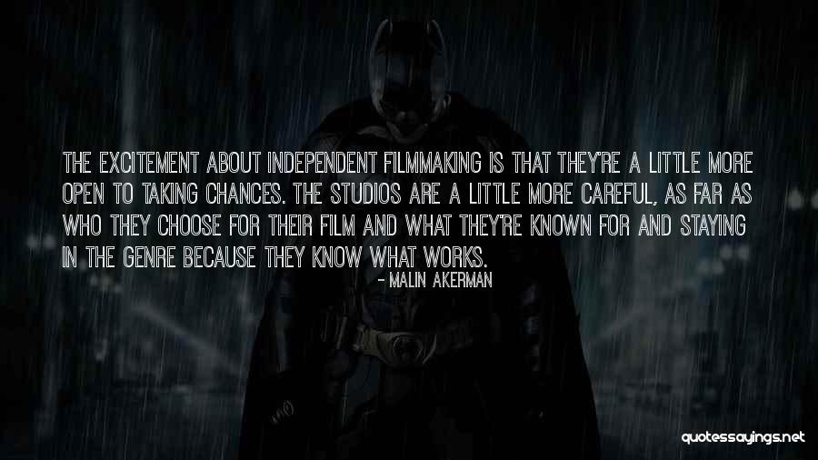 Independent Film Quotes By Malin Akerman Independent Film Quotes By Malin Akerman