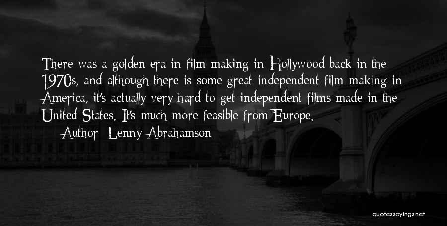 Independent Films Quotes By Lenny Abrahamson